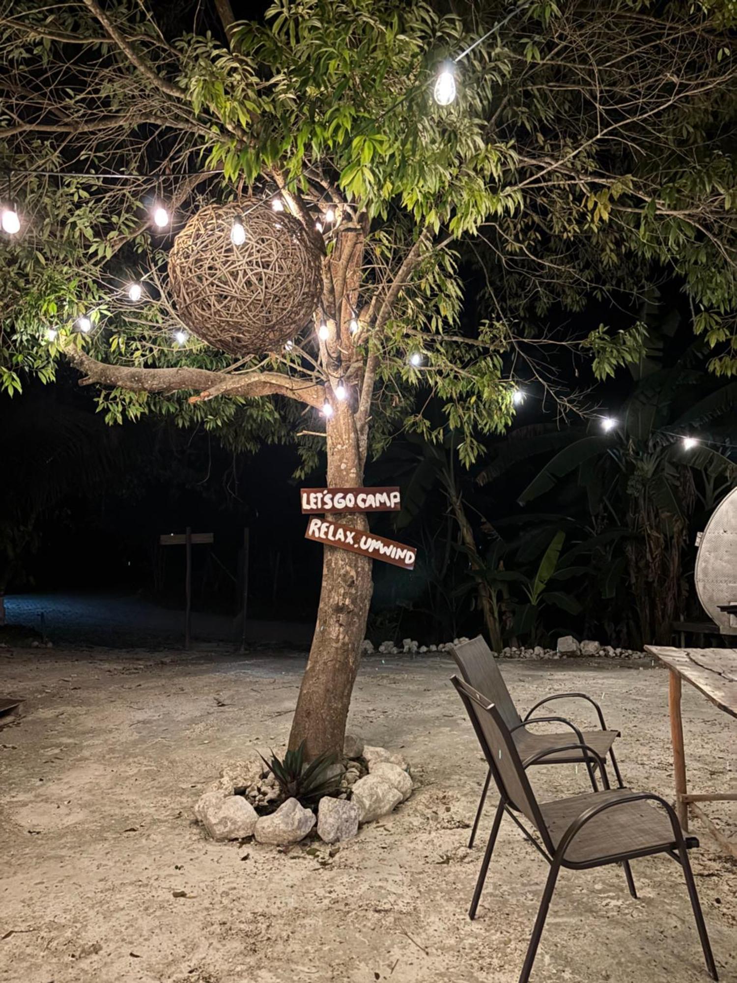 Momotoh Camper Hotel Xpujil Exterior photo